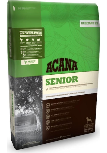 Acana Heritage Senior Tavuklu Yaşlı Köpek Maması 2 Kg