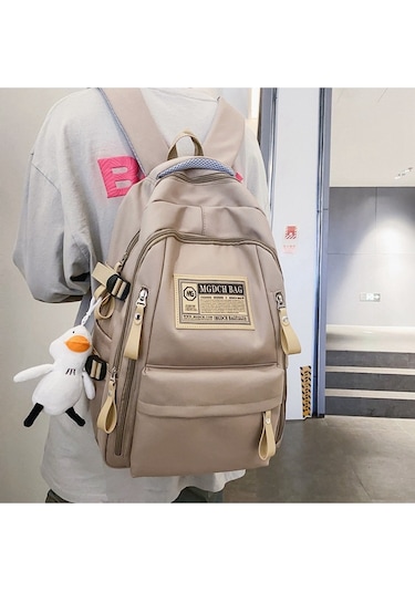 Şık Ve Sonuç Öğrenci Okul Çantası-haki