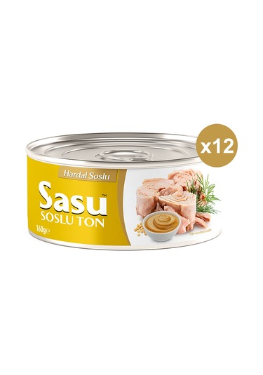 Sasu Hardal Soslu Ton Balığı İri Parça 12 x 160 G