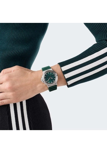 Adidas Adaofh25501 Kol Saati Metalik Gri