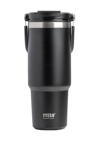Tyeso Dailyneed Termos Vakumlu Paslanmaz Çelik İki Katmanlı 900ml - Turuncu TS-8828T