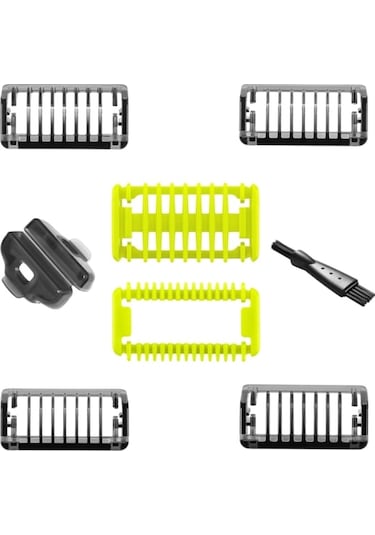 Kısa Sakalları Düzeltmek İçin Philips Oneblade Yedek Bıçakları 8'li Paketle Uyumludur