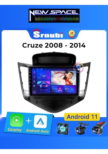 Chevrolet Cruze 4gb Ram 64gb Rom 8 Çekirdek Carplay Multimedya