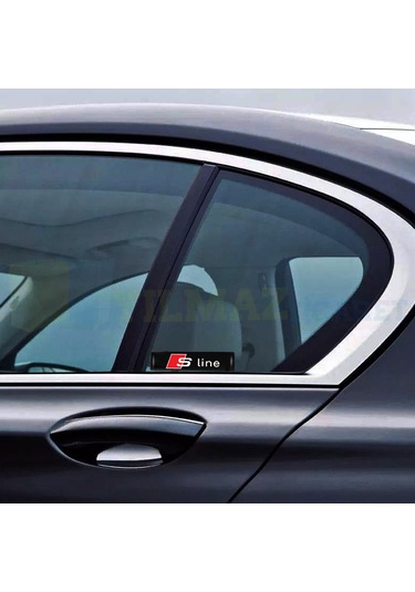 Audi S Line Kapı Kolu Torpido Konsol Ayna Damla Silikon Araba Oto Sticker Etiket Yapıştırma