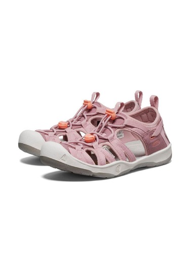 Keen 1018360 Moxie Sandal Outdoor Pembe Çocuk Sandalet Beyaz