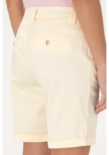 U.s. Polo Assn. Kadın Limon Şort / Bermuda 50299160-vr035 Lımon