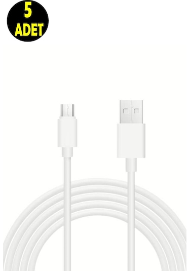 5 Adet 2 Amper Micro Usb Android Cep Telefonu Hızlı Şarj-data Kablosu Samsung-htc-lg-sony Uyumlu