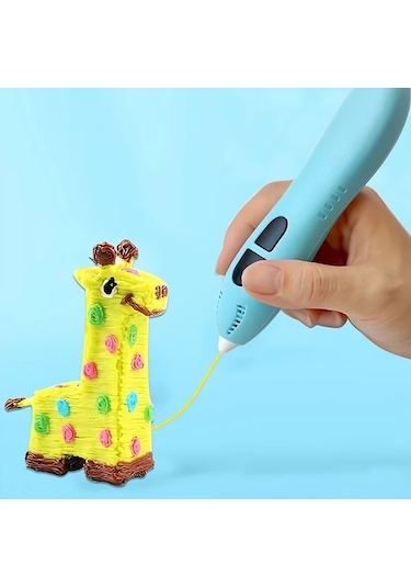 Techbloom Crh Dusuk Sicaklik 3d Yazici Kalemi Blue 12 Renk Pcl Filament Ve Sablon Rehberi Dahil