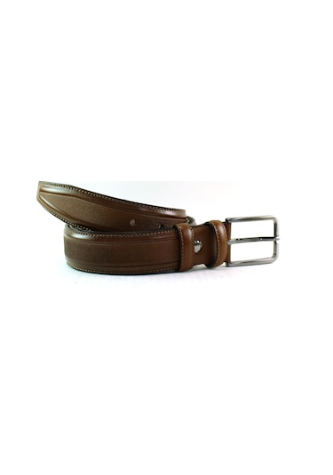 Mentor Regalo Deri Kemer Kahve Lazer Desen 81053 Kahverengi