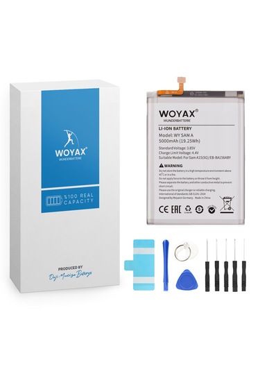 Woyax By Deji Samsung Galaxy A15 5g Uyumlu Premium Batarya