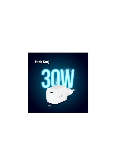 TTEC Smartcharger 2SCP03B Pro Nano 30 W Pd Usb-c Hızlı Şarj Cihazı