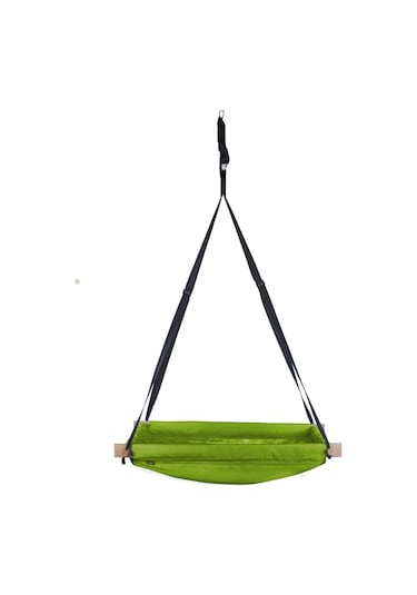 Bundera Flow Yeşil Ahşap Yaylı Zıpzıp Hamak Beşik Hoppala
