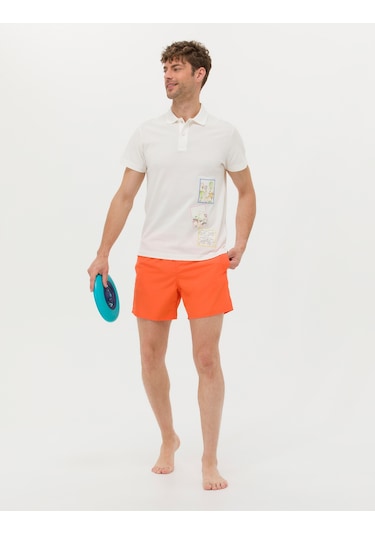 Pierre Cardin Erkek Turuncu Deniz Şortu 50276029-vr051 Turuncu