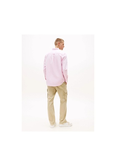 Tjm Reg Oxford Ext Pembe Erkek Gömlek-8743 Pembe