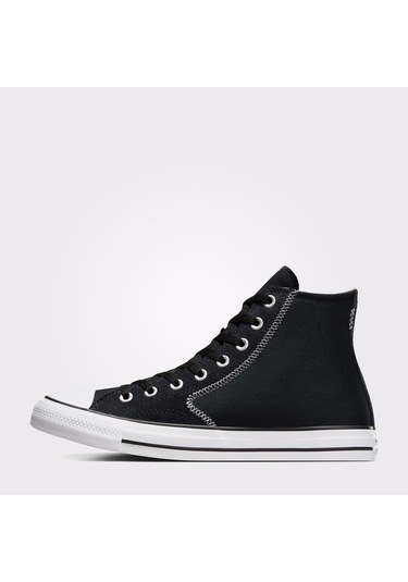 Chuck Taylor All Star Mixed Materials Kadın Siyah Sneaker Siyah