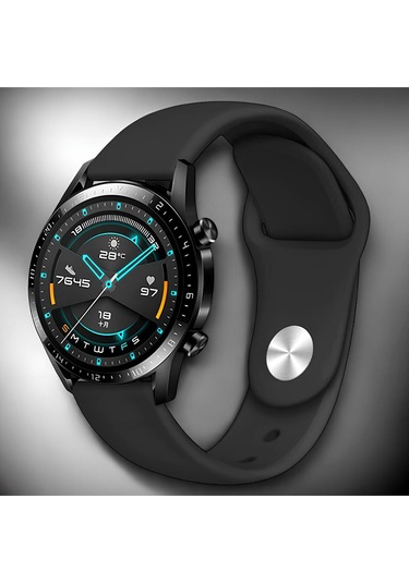 Amazfit Pace İçin Uyumlu 22mm Silikon Kordon