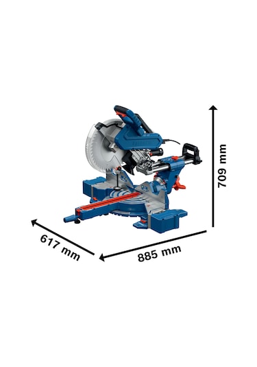 Bosch GCM 340-305 D Gönye Kesme Makinesi