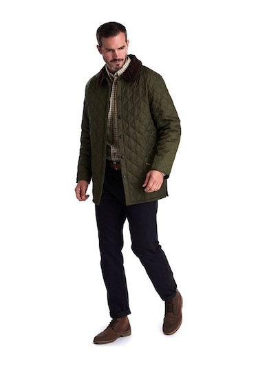 Barbour Liddesdale® Kapitone Regular Fit Ol91 Olive (500804145) - Ol91 Olive-2Xl Yağ Yeşili