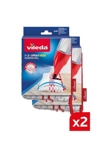 Vileda 1-2 Spray Max Yedek Başlık Mop 2’li