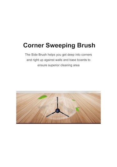 Leasetake Ecovacs Deebot T30 Omni / T30 Pro Omni Robot Süpürge Aksesuarları Yan Fırça Hepa Filtre Paspas Bezi