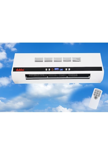 Dubbo 2200 W. Klima Duvar Tipi Isıtıcı Vantilatör Uzakdan Kuman