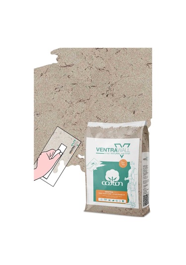 Ventrawall - Yalıtımlı Kahverengi Pamuk Boya - Br08 - 5 Kg