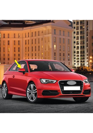 Audi A3 Hb 2013-2016 Sağ Dış Dikiz Ayna Kapağı 8v0857528d