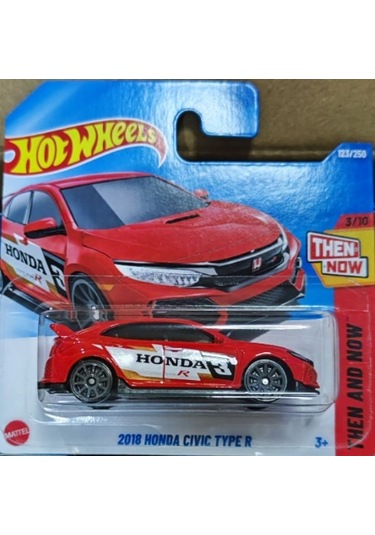 Hot Wheels 2018 Honda Civic Type R Kırmızı