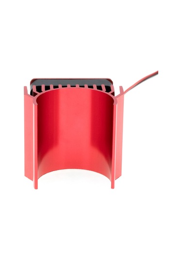 Dianziye Traxxas Trx-4/trx-6 G63 1/10 Tırmanma Arabaları İçin Bjm347 Kırmızı Motor Soğutma Fanı 4.8-11.1v