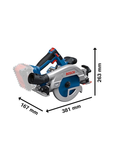 Bosch GKS 18V-57-2 GX Akülü Solo Daire Testere