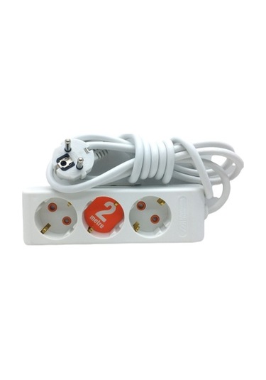 3lü 2mt.uzatma Kablo Grup Priz 5332 2 M