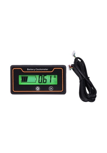 Butuglobal 2m 200a 12v 48v Dijital Ekran Kurşun Asit Lityum Pil Şarj Ölçer Dc Akım Voltmetre