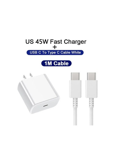 Henruisi45w Pd Usb C Şarj Aleti - Samsung Galaxy Uyumlu S24/s23/s22 Ultra Hızlı Şarj Adaptörü Budistribütör Garantili