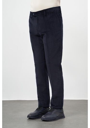 Koyu Lacivert Fitilli Desen Kadife Pamuklu Yan Cep Comfort Fit Classic Pantolon 1003245160 Koyu Lacivert Koyu Lacivert Fitilli Desen Kadife Pamuklu Yan Cep Comfort Fit Classic Pantolon 1003245160 Koyu Lacivert