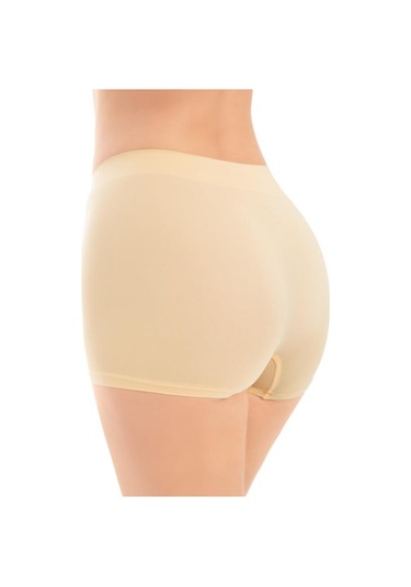 Cottonhill Premium - Kadın Ten Ultra-rahat Seamless Boxer Ten