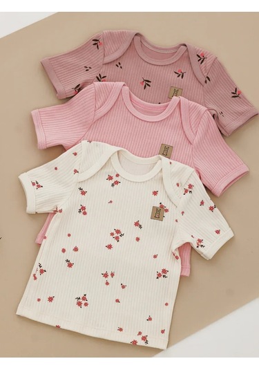 Rabiko Yenidoğan Tişörtleri 335652270 Pembe