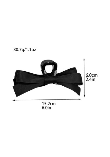 Sevimli Tatlı Kız Fiyonklu Saç Tokası Fiyonk Basit Kurdele Y2k Ta Diğer