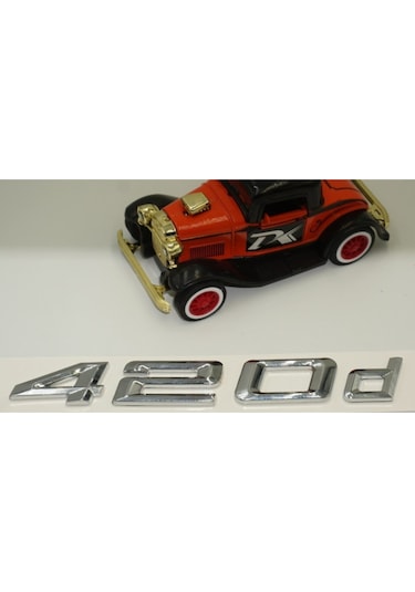 Bmw 420d Krom Metal 3m 3d Bagaj Logo Yazı Ürün