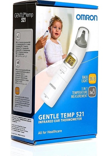 Gentle Temp 521 Bebek Kulaktan Ateş Ölçer Beyaz