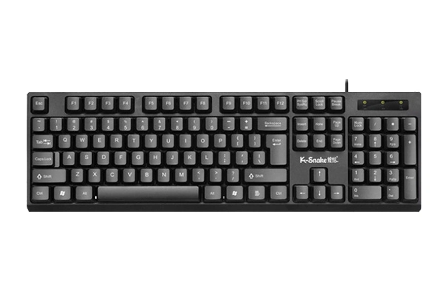 Sones K-snake Km001 Kablolu Klavye Ve Fare Seti Masaüstü Bilgisayar Klavyesi, Stil: Faresiz