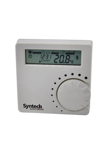 Syntech Syn177 Dijital Ekran Kablolu Programlı Oda Termostatı