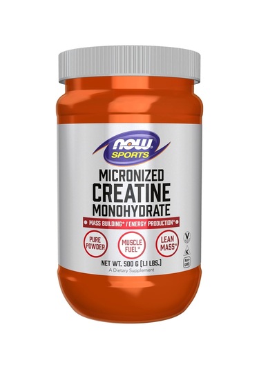 Now Foods Sports Micronized Creatine Monohydrate 500 Gram - 119 S