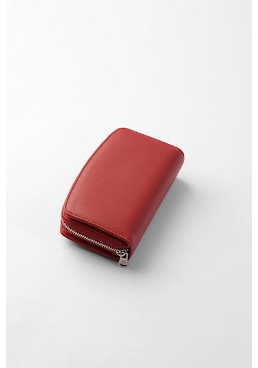 Cengiz Pakel Orta Boy Çıt Çıt Detaylı Kadın Cüzdan/portföy - 65300 - Kırmızı 65300-kırmızı