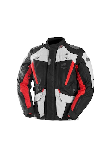 Furygan Apalaches Evo 4 Mevsim Motosiklet Montu Siyah Kırmızı