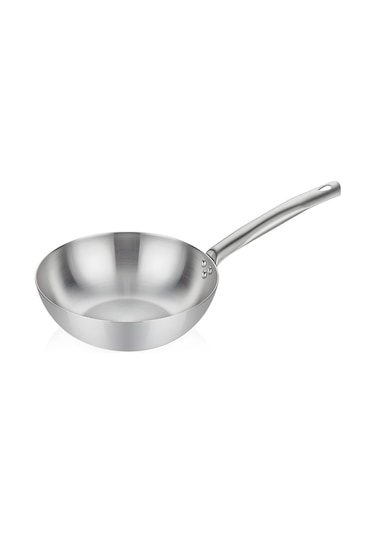 Cvs Dn 20042 Ametist 28 Cm Paslanmaz Çelik Wok Tavası Metal