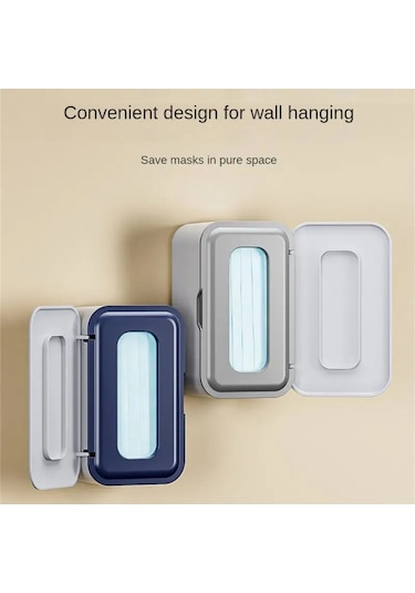 Mavi Kapaklı Islak Ve Kuru Doku Kutusu Doku Kutusu Mutfak Depolama Malzemeleri Yaratıcı Kağıt Dispenseri Islak Mendil Kutusu Toz Geçirmez