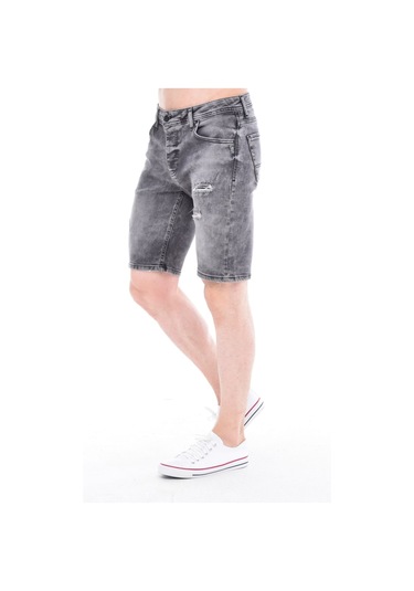 Cedy Denim Erkek Kot Şort Slim Fit Jean Şort - C342 M