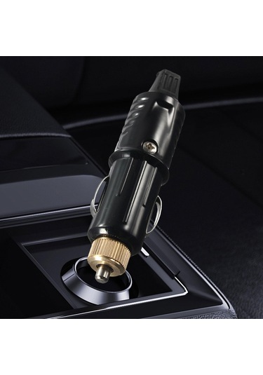 Suntek Çakmak Erkek Fişi Güç Çıkış Soketi 12v 24v 48v 20a