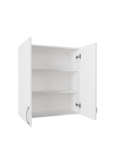 Dekorister Benito Çamaşır Makinesi Üst Dolabı Beyaz Çok Renkli