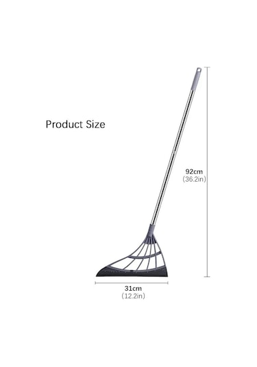 Yunboo Ev Temizliği İçin Silikon Tırpan: Saç, Kürk Ve Suyu Temizleyen Çok Amaçlı Abs Plastik Süpürge